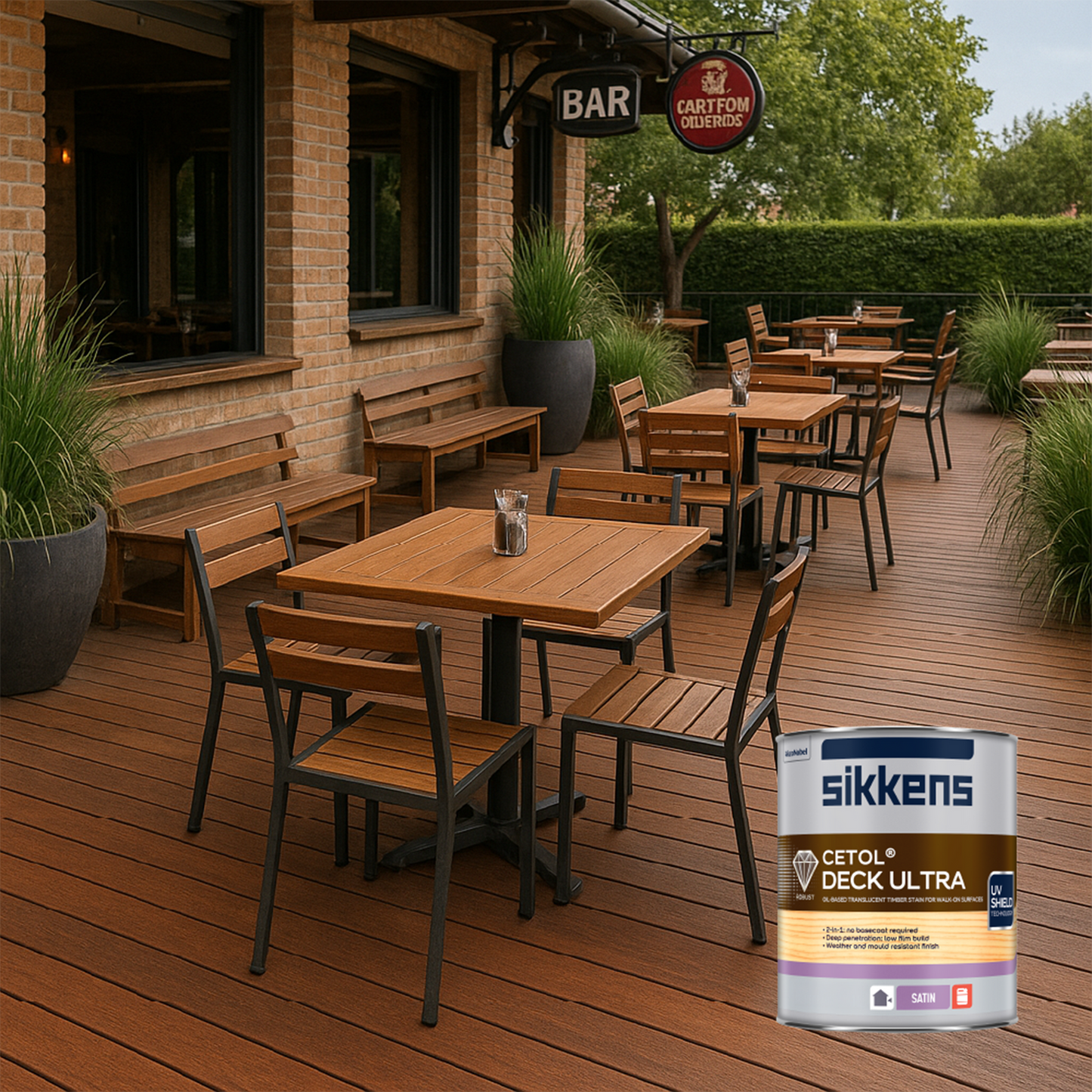 Sikkens Natural Cetol Deck Ultra - 1L