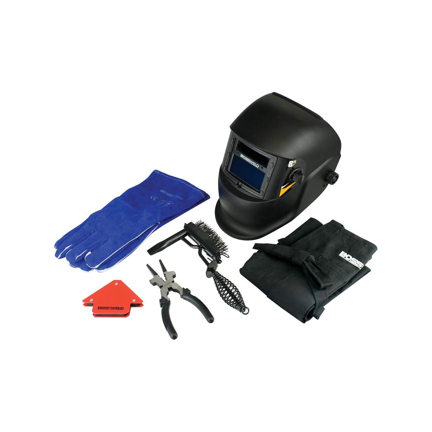 Bossweld Welders Starter Pack - 7 Piece
