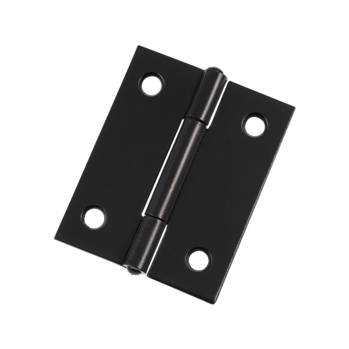 Lane Butt Hinge - 50mm - Steel - Matte Black Finish - 2 Pack