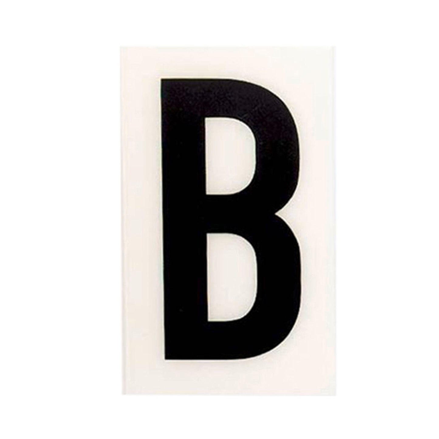 Sandleford Self Adhesive House Letter B - 60mm - White