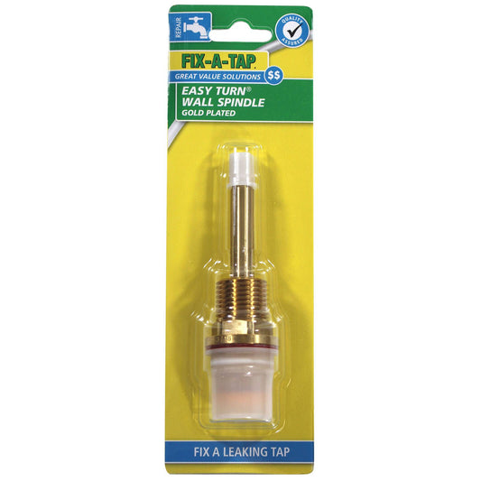 Fix a Tap Gold Easy Turn Wall Spindle - 85mm