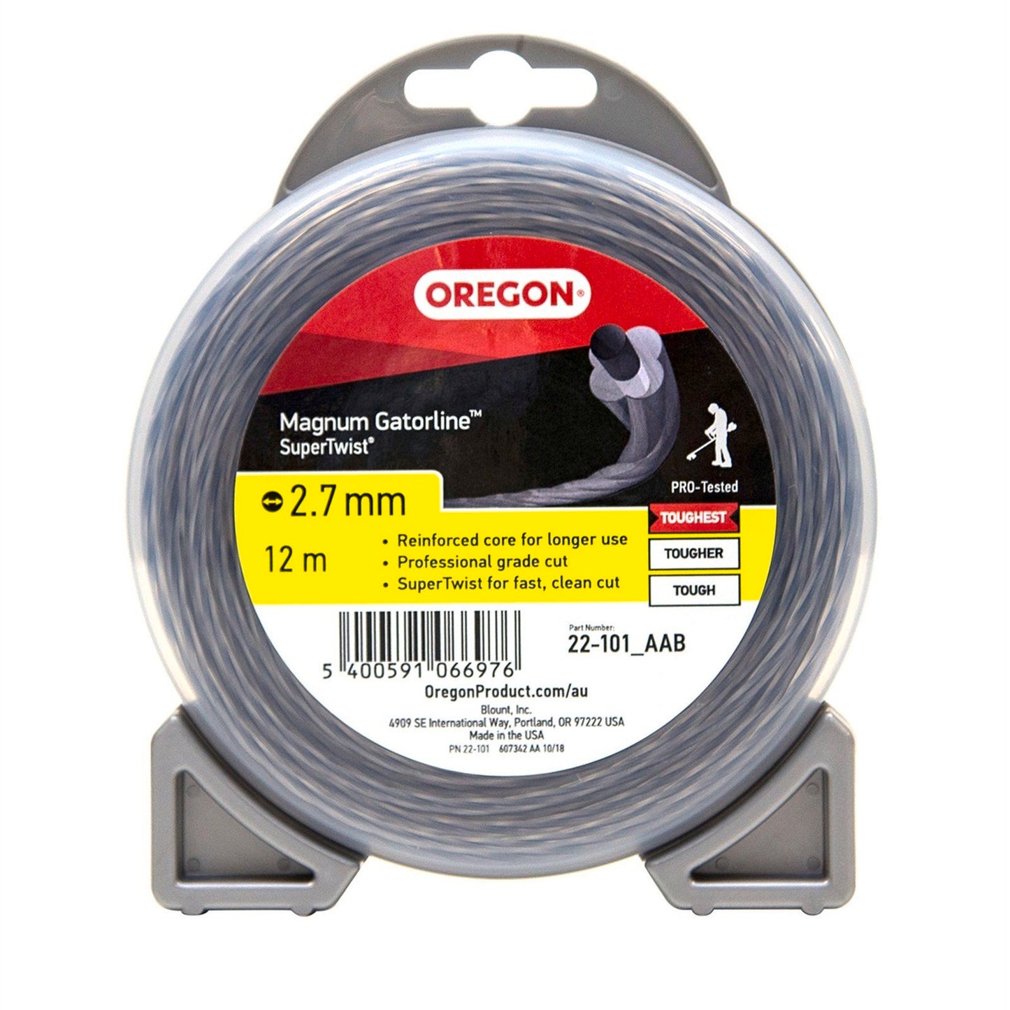 Oregon Supertwist Trimmer Line - 7mm x 12m