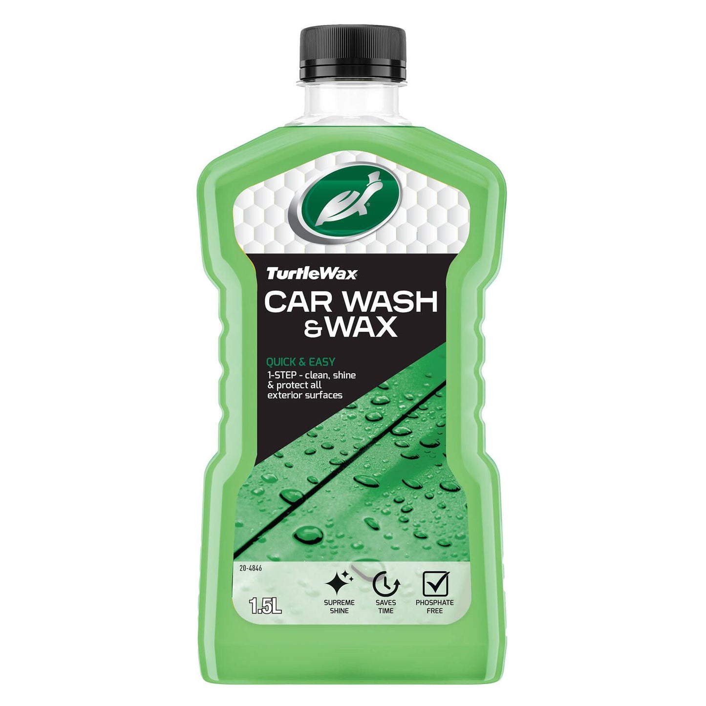 Turtle Wax Car Wash Wax - 1.5L