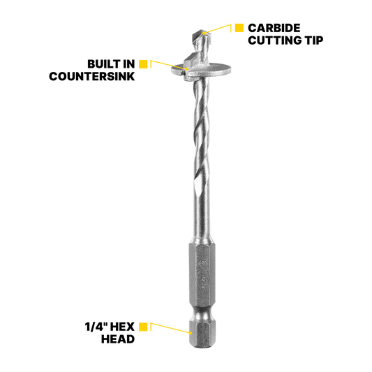 Kango Fibre Cement Countersink Drill Bit 6 x 9mm