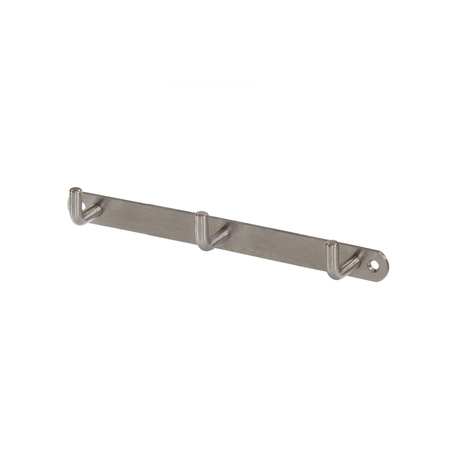 Pinnacle Wall Mounted Triple Hook - 20kg - Satin Chrome