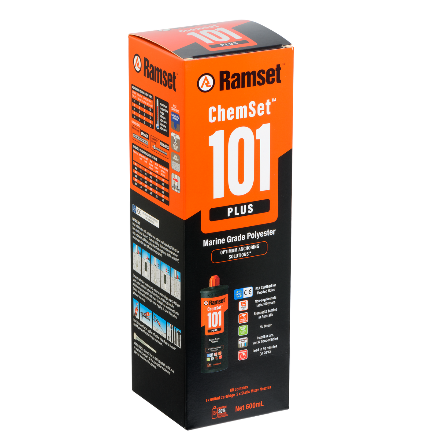Ramset Chemset 101 Plus Anchoring Adhesive 600ml