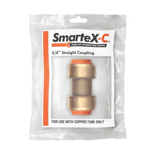 Smartex Copper Straight Coupling - 20mm