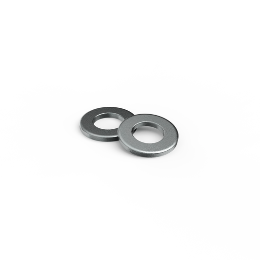 Zenith M10 Zinc Plated Flat Round Washers - 200 Pack