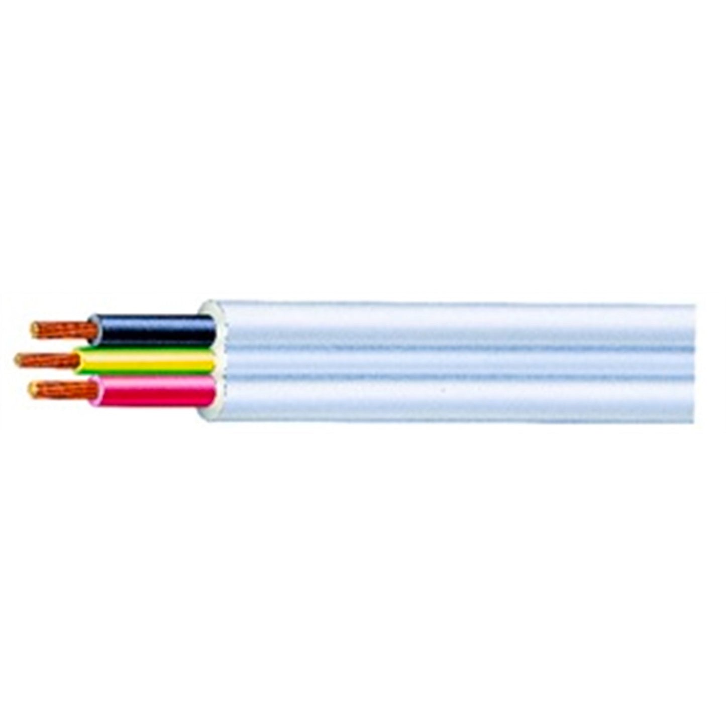 Olex Two Core And Earth Electrical Cable - 6mm - 1m