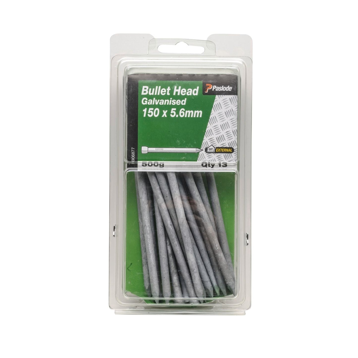 Paslode Bullet Head Galvanised Nails - 150 x 5.6mm - 500g