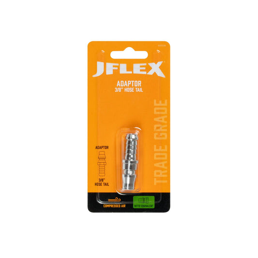 Jflex Hose Tail Adaptor - 3/8" - Nitto Equivalent