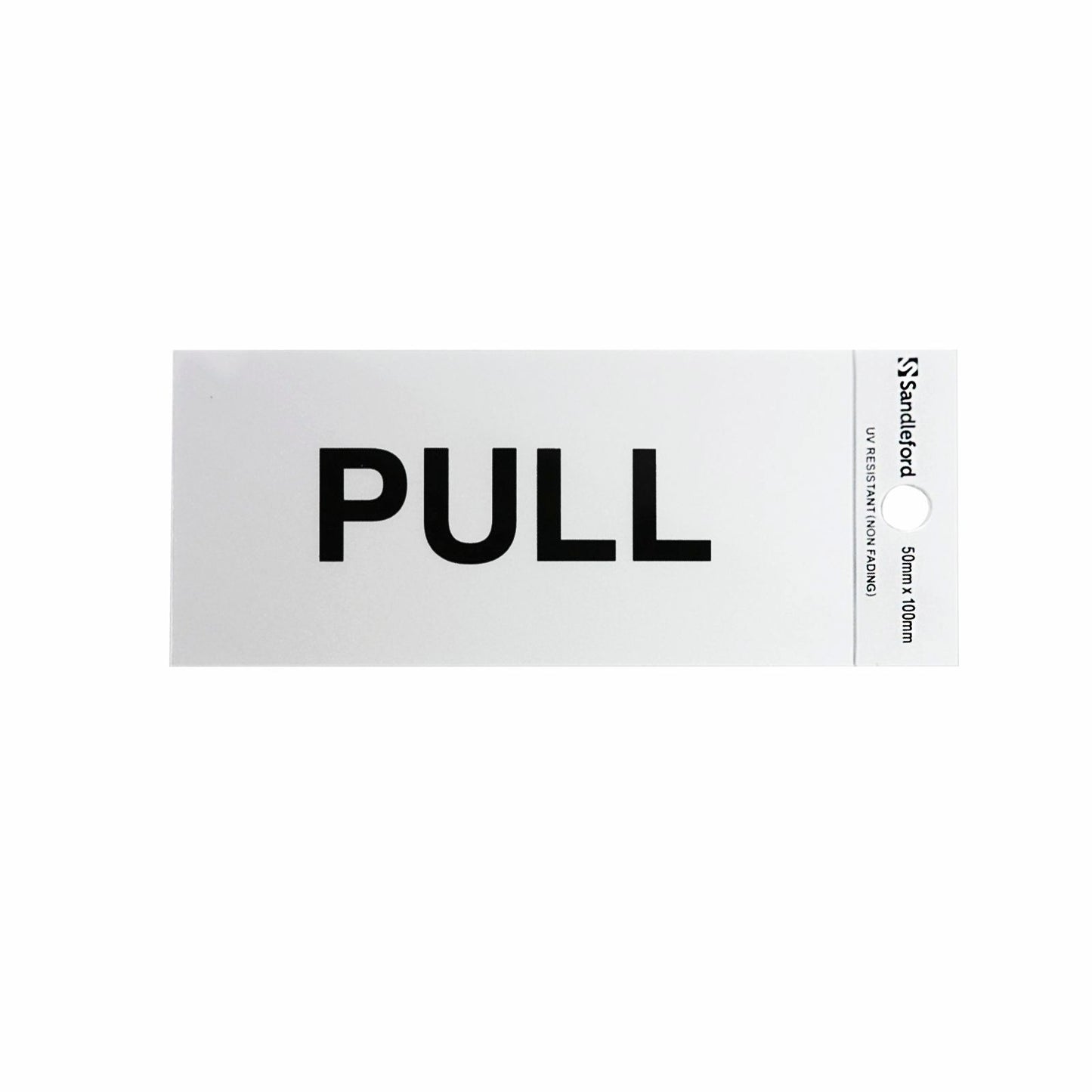 Sandleford Pull Sign - 100 x 50mm