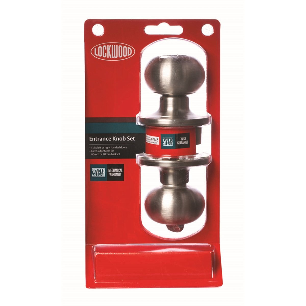 Lockwood Entrance Set - 65mm - Stainless Steel - Easy Install