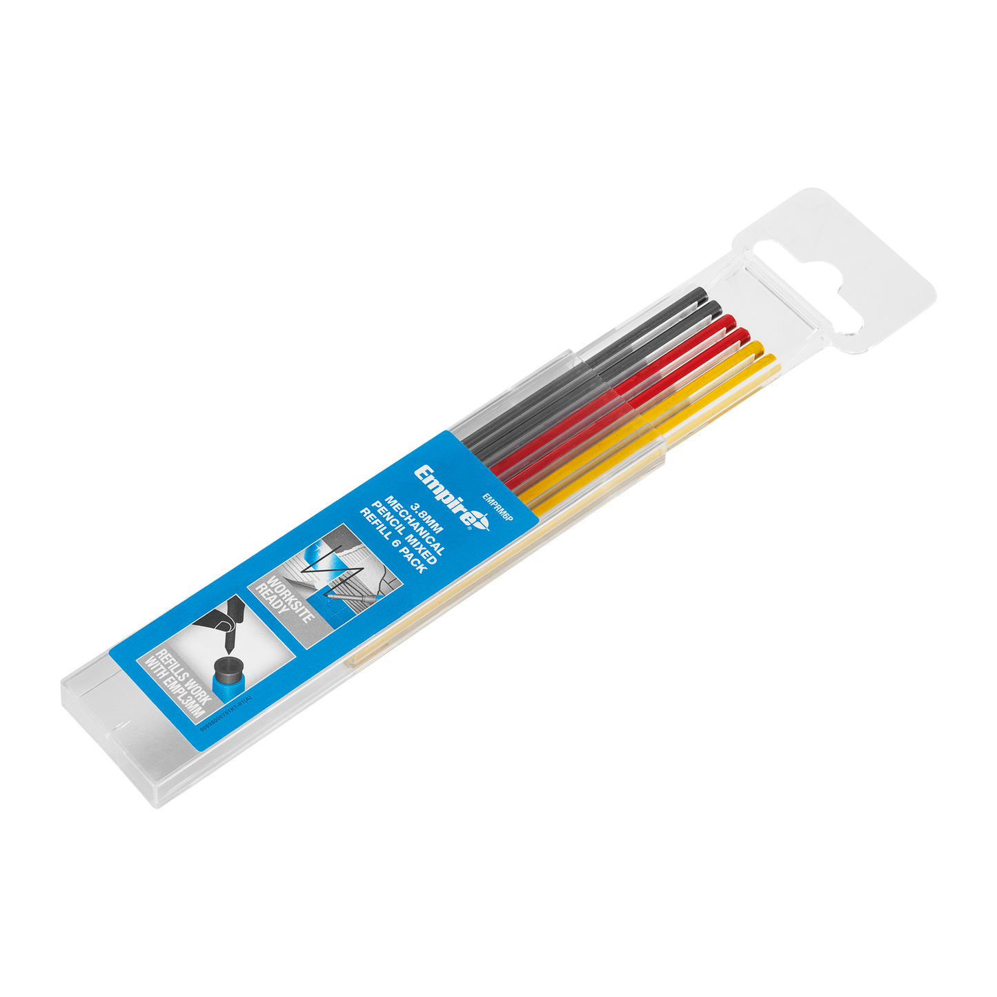 Empire Mechanical Pencil Mixed Refill - 8mm - 6 Pack