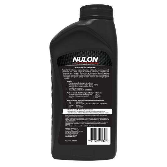 Nulon Full Synthetic Engine Oil - 5W-30 - 1L