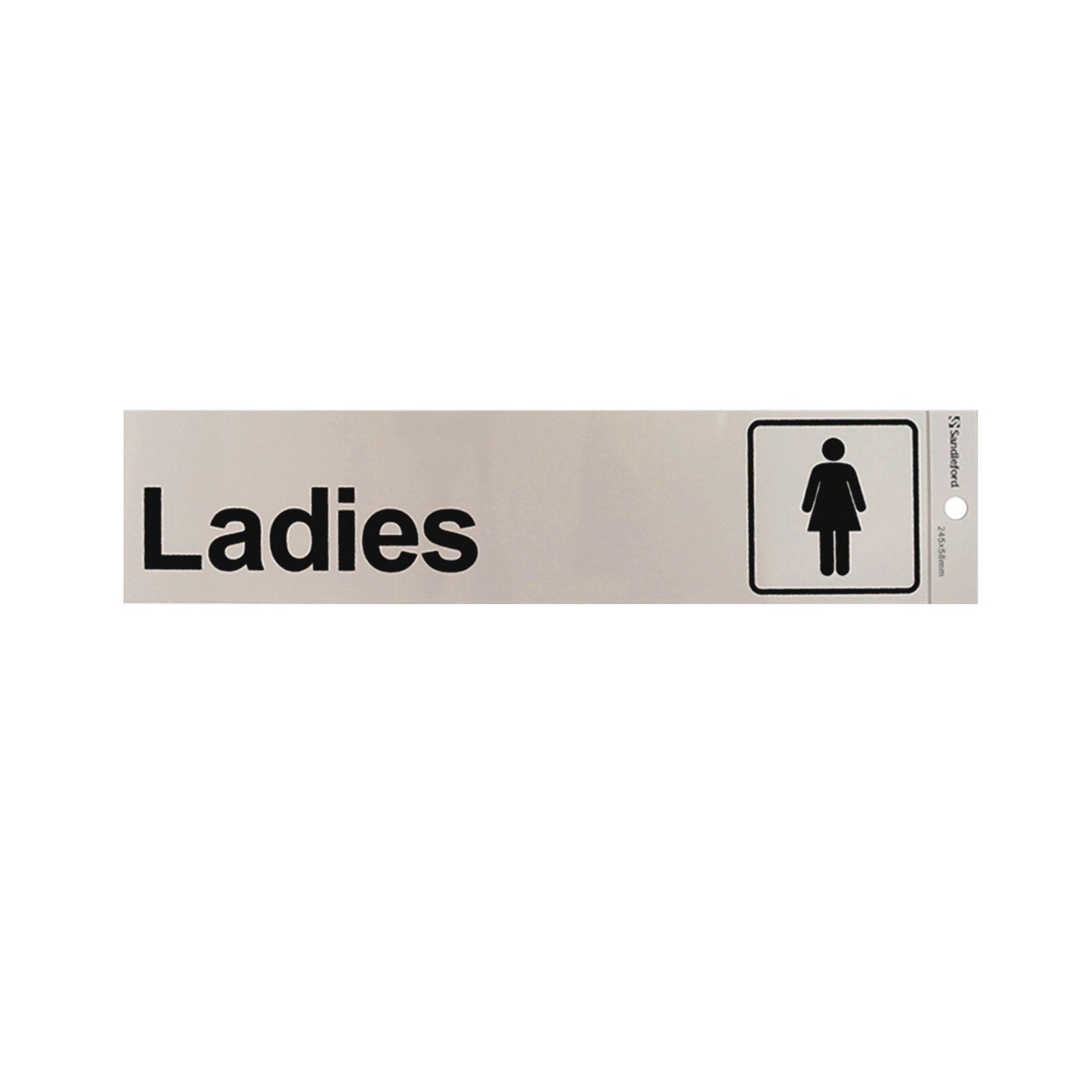 Sandleford Ladies Symbol Sign - 245 x 58mm