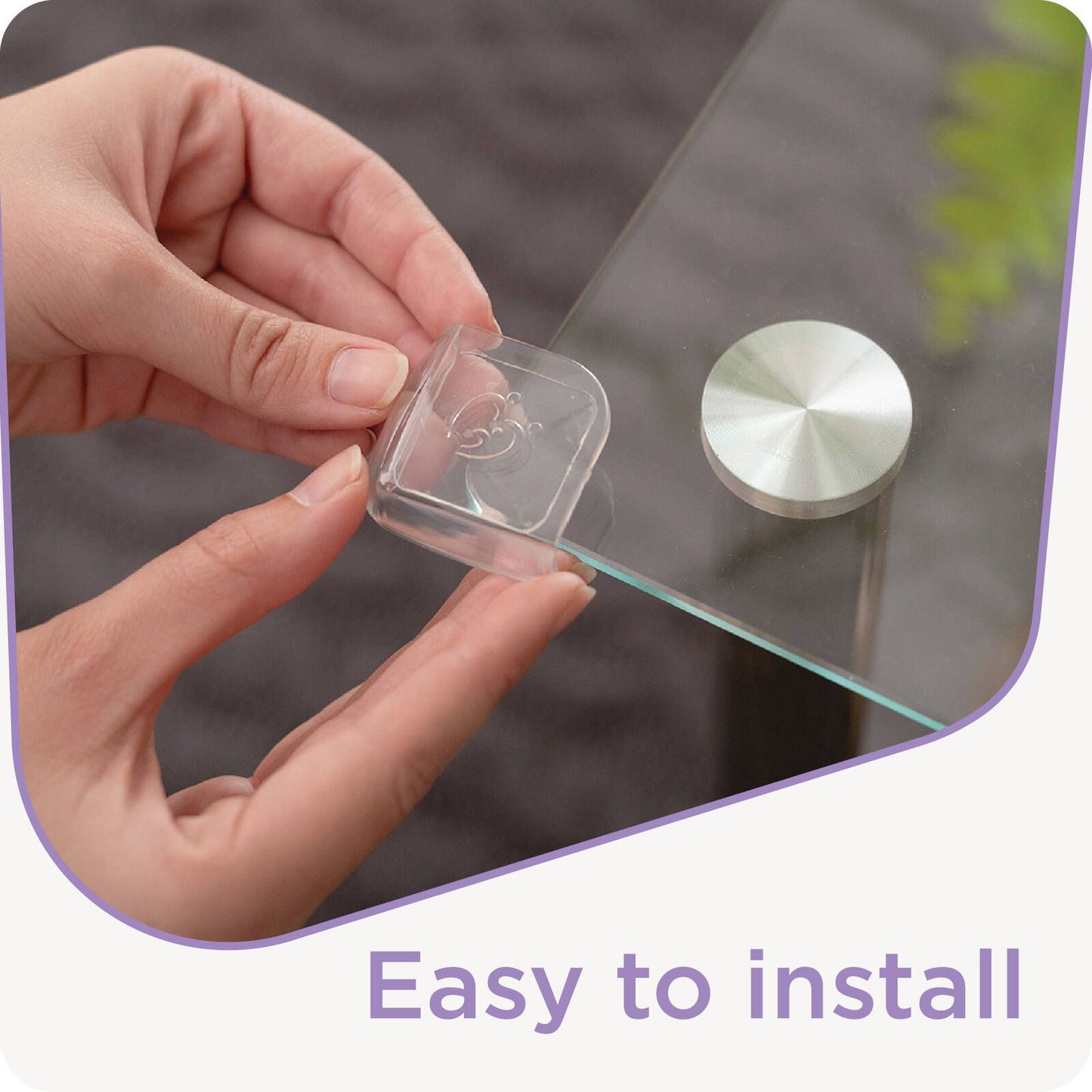 Perma Child Safety Clear Adhesive Corner Protectors - 20 Pack