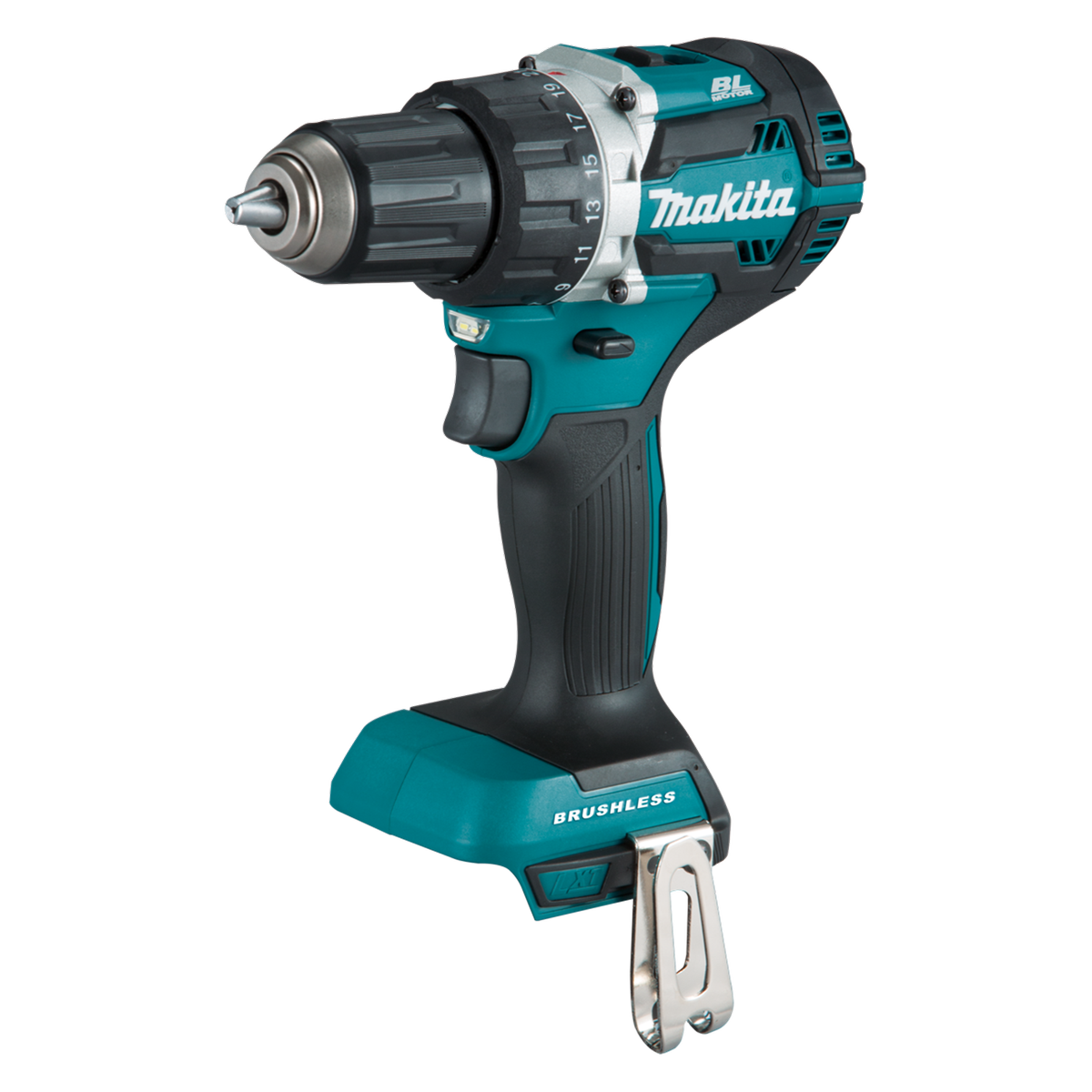 Makita 18V Brushless Compact Driver Drill Skin Only Metal Plastic Lightweight