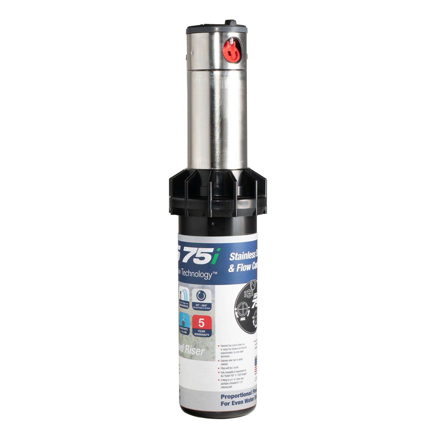 K Rain Gear Drive Sprinkler - RPS75i - 70mm