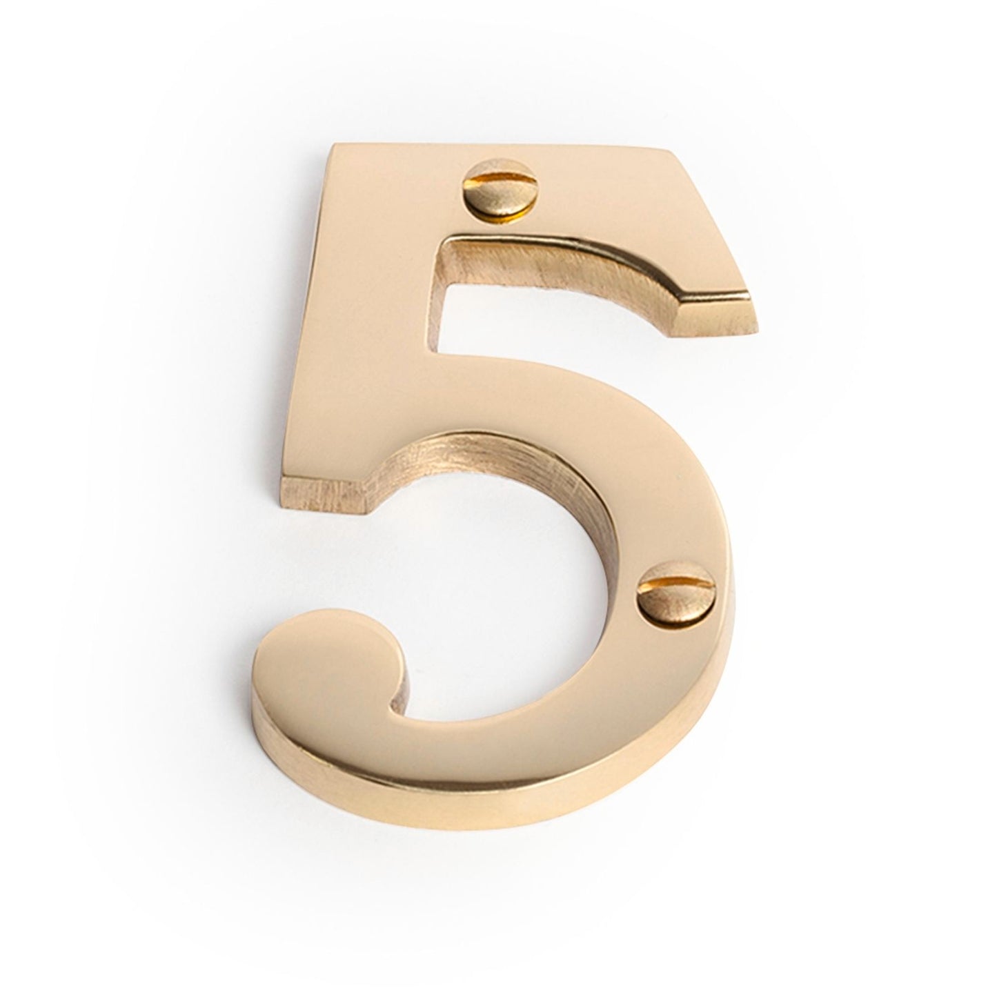 Sandleford Brass House Number 5 - 75mm