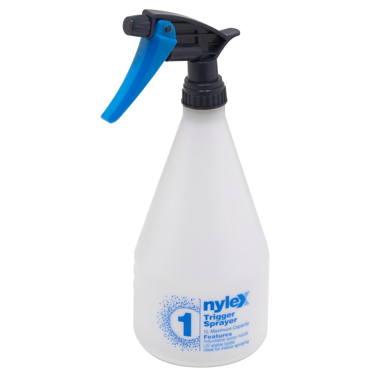 Nylex Garden Sprayer - 1L Poly - Adjustable Nozzle - Indoor Use
