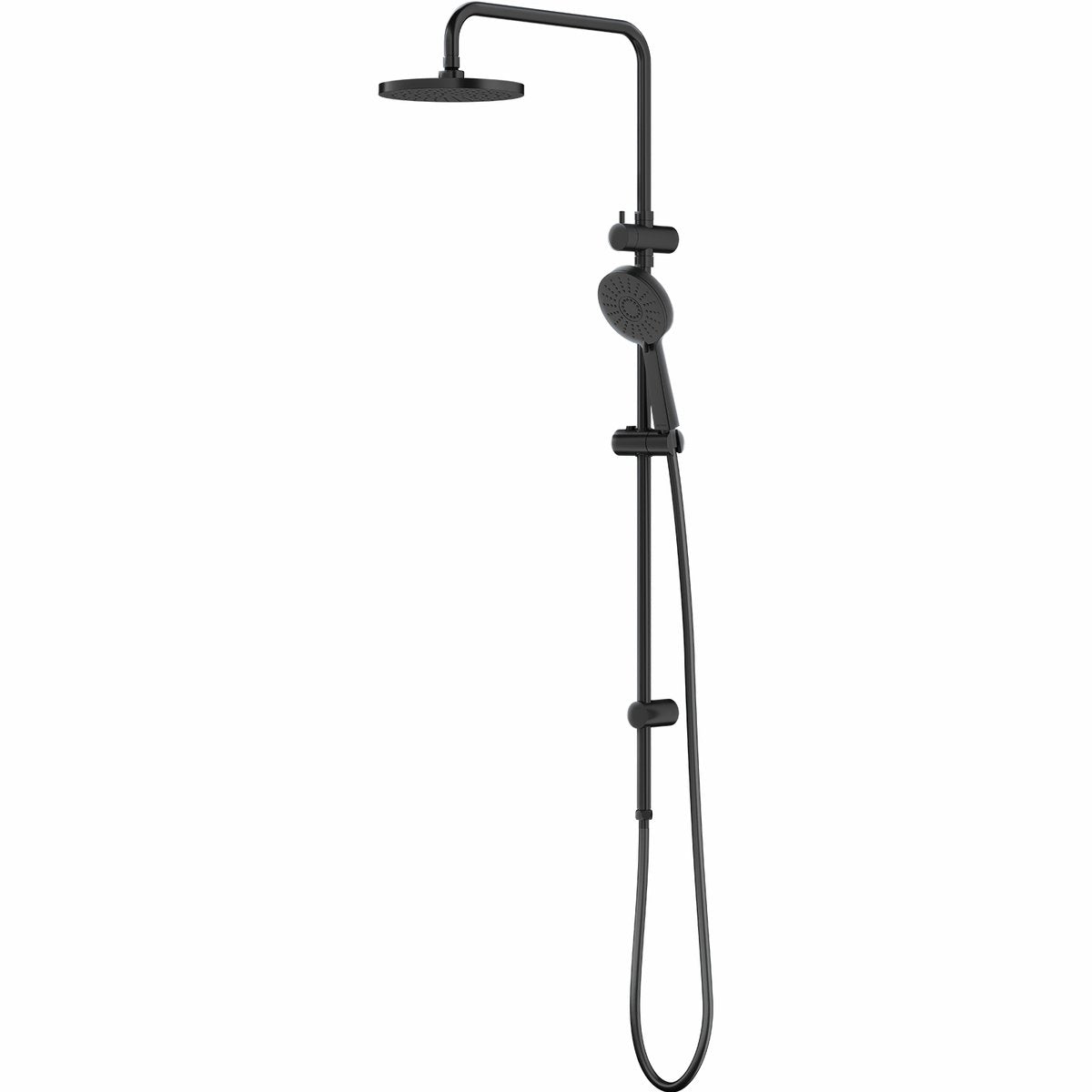 Methven Krome Shower System - 3 Function - Matt Black - Soft Spray