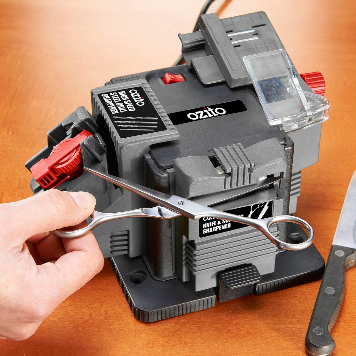 Ozito 65W Multi Function Sharpener MFS-4000 - Compact - Plastic Metal - Versatile