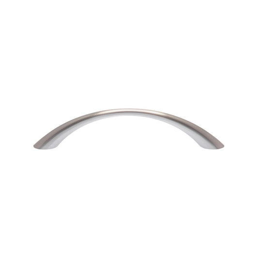 Ikonic Bow Handle 96mm Brushed Nickel Zinc Alloy Pack of 10