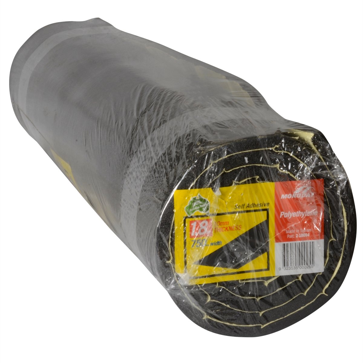 Moroday Adhesive Foam Roll 750mm x 10mm x 1.8m Sound Dampening