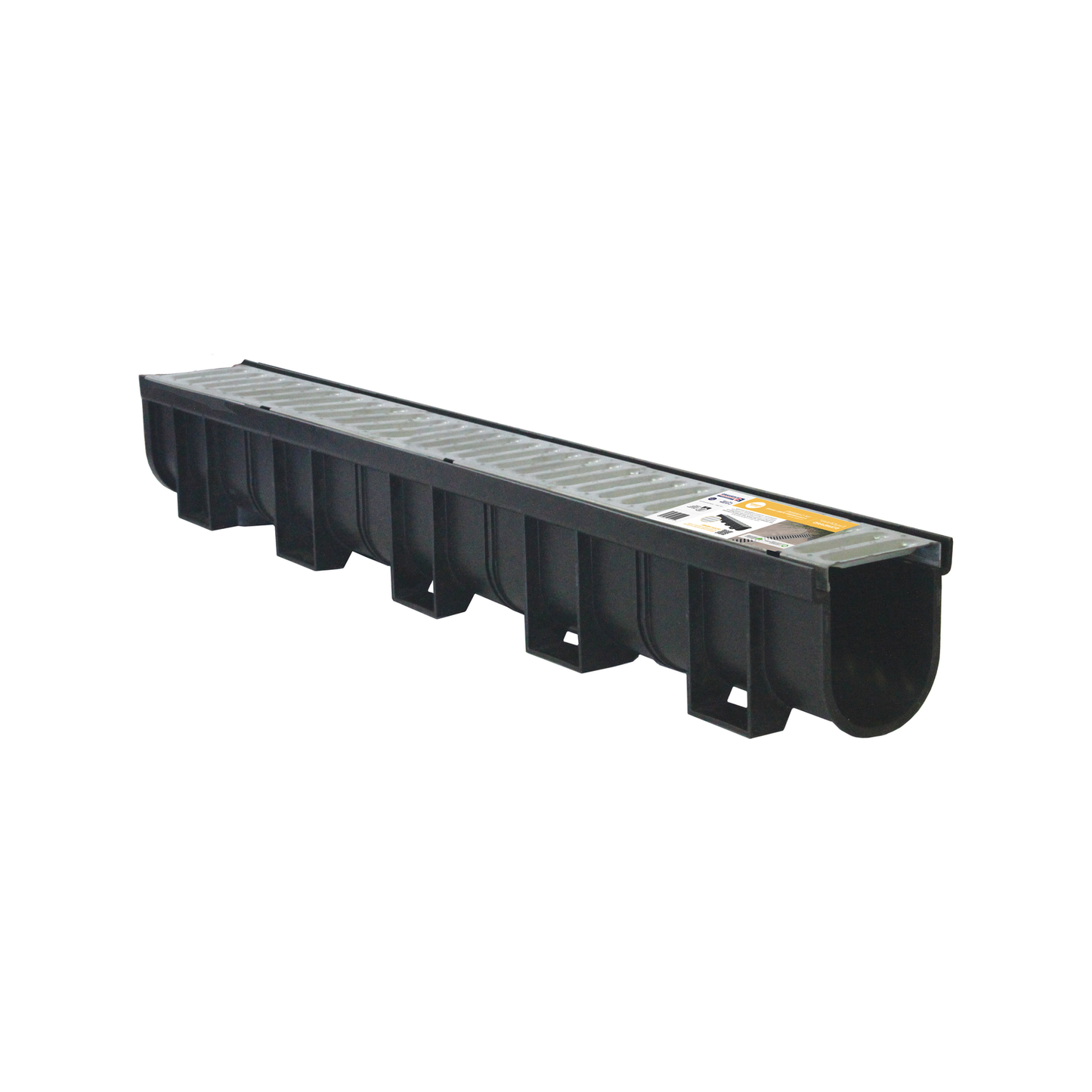 Everhard 1m Easydrain Galvanised Steel Grate