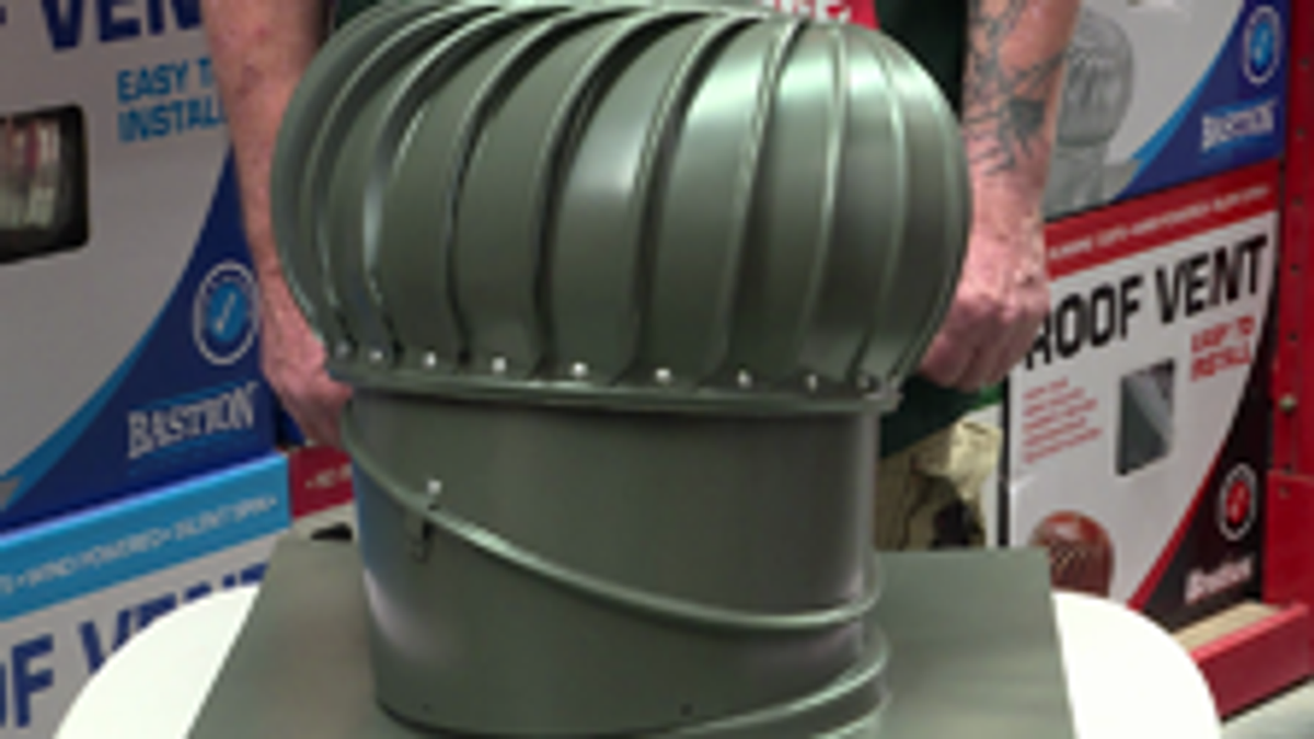 Brutus 300mm Black Aluminium Roof Vent - Effective Ventilation