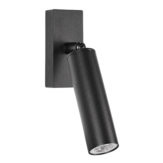 Brilliant Black Artisan Adjustable Wall Light - 4W - 38 x 190mm