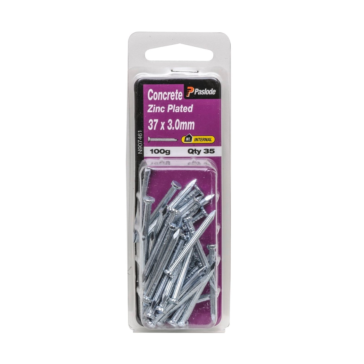 Paslode Concrete Nails - 37 x 3mm - 35 Pack