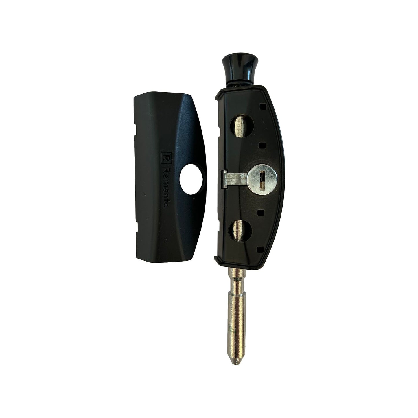 Remsafe Black Window Door Patio Bolt - 53mm