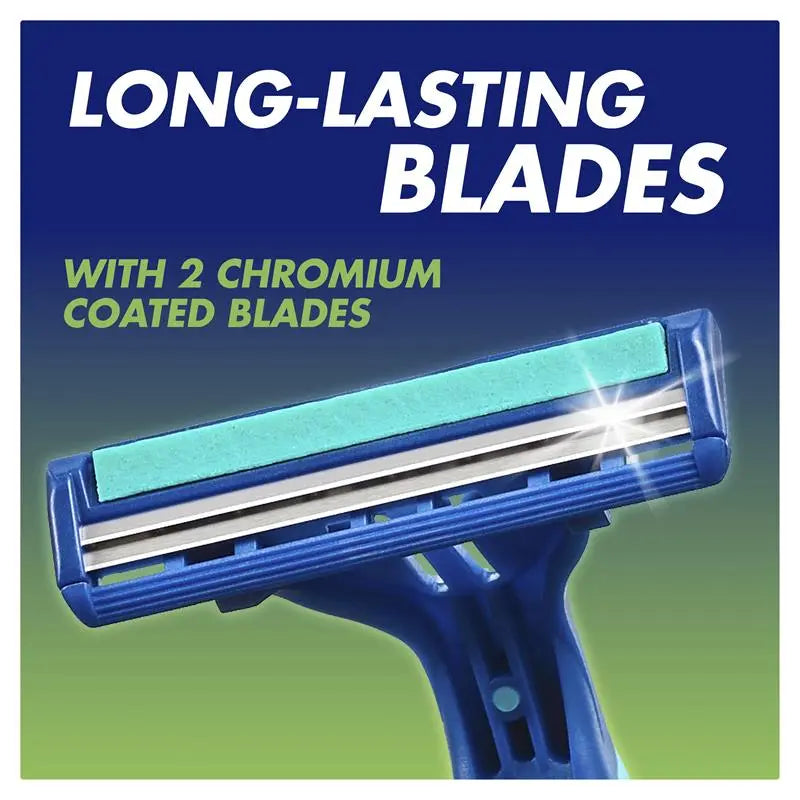 Gillette Blue II Plus Disposable Razors - 24 Pack