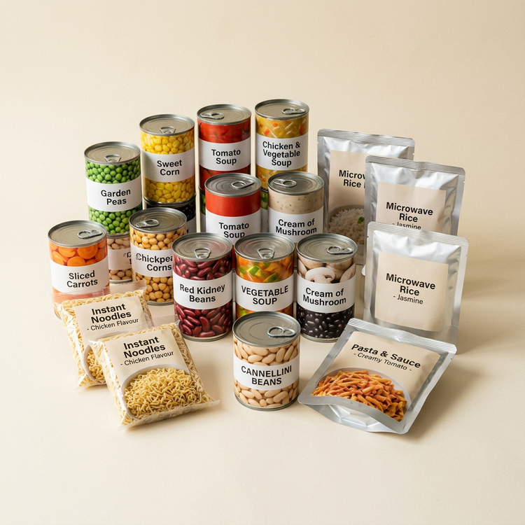 Canned Food & Instant Meals
