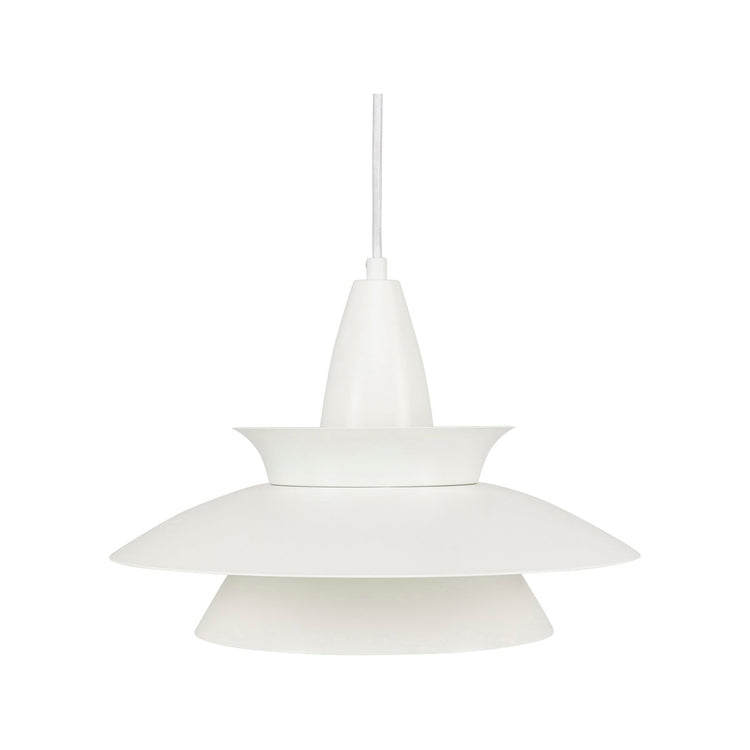 Brilliant 34cm White Matte Atomic DIY Metal Pendant Light