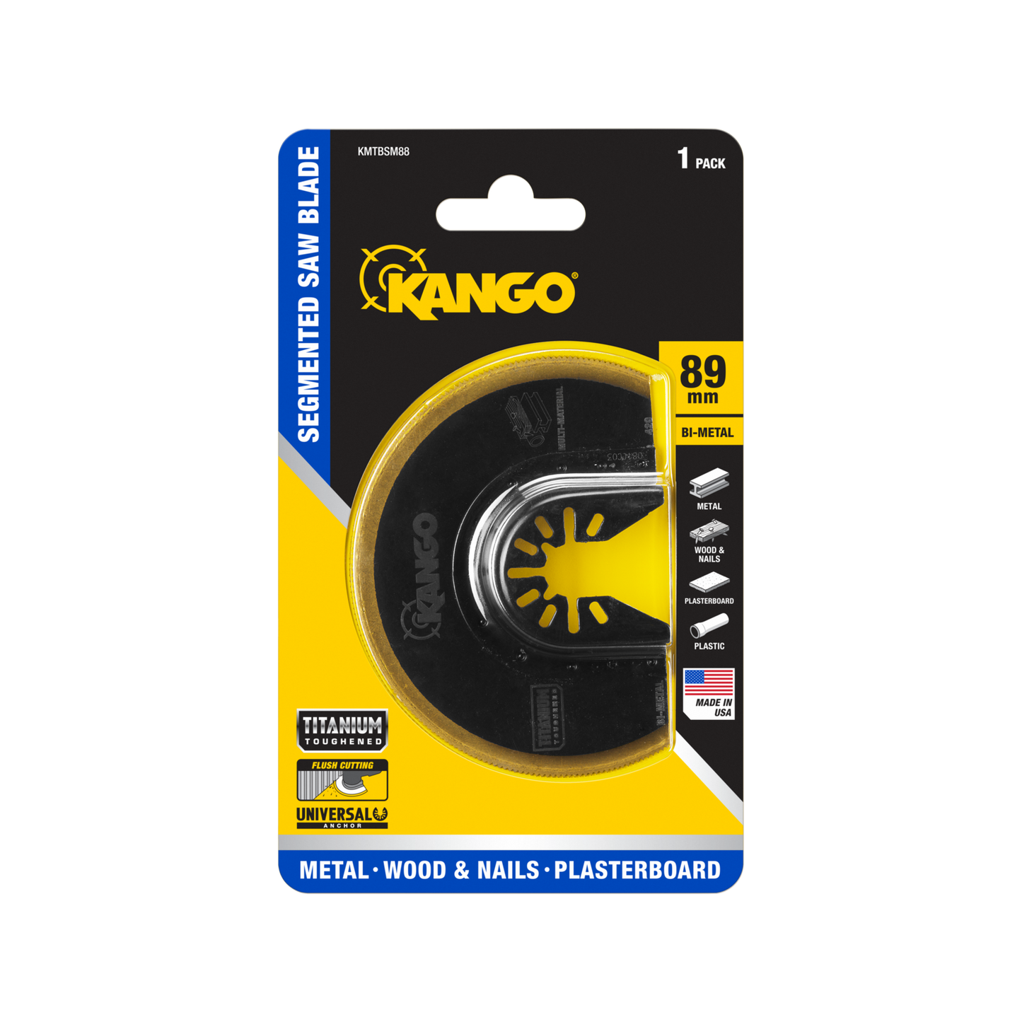Kango Bi-Metal Segmented Saw Multi Tool Blade - 89mm