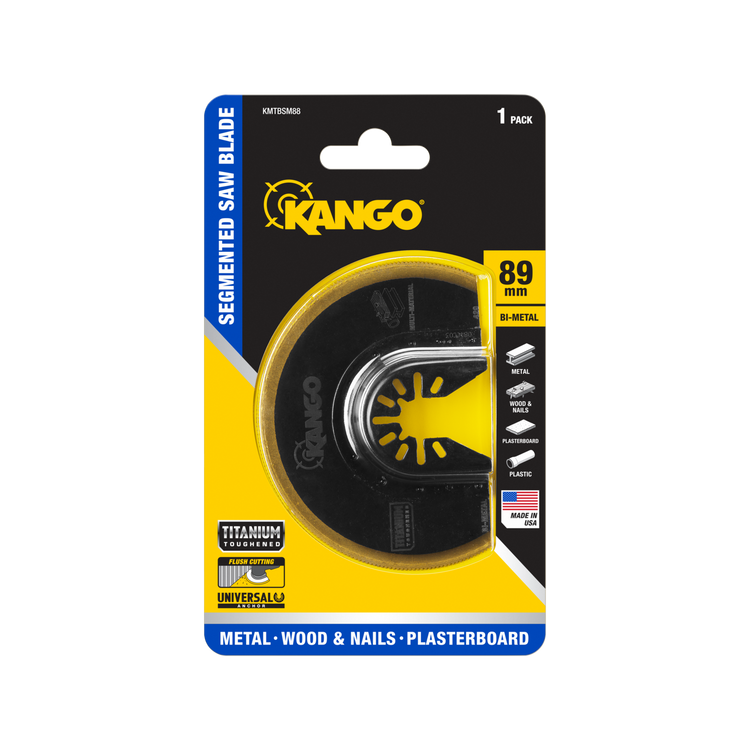 Kango 89mm Bi Metal Segmented Saw Multi Tool Blade