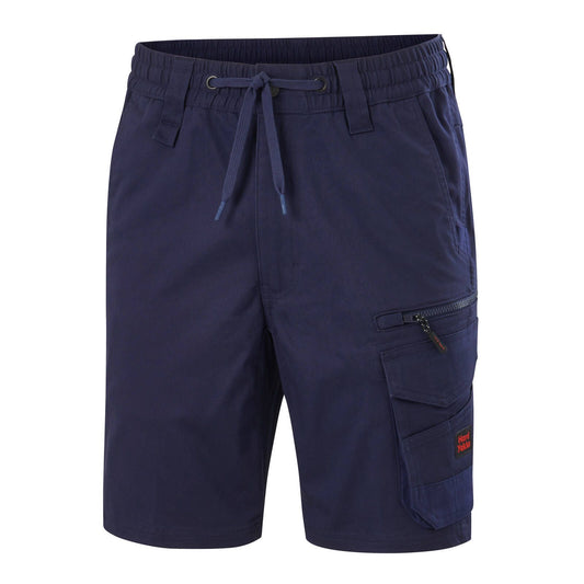 Hard Yakka Tough Utility Mid Length Shorts - 87R - Navy