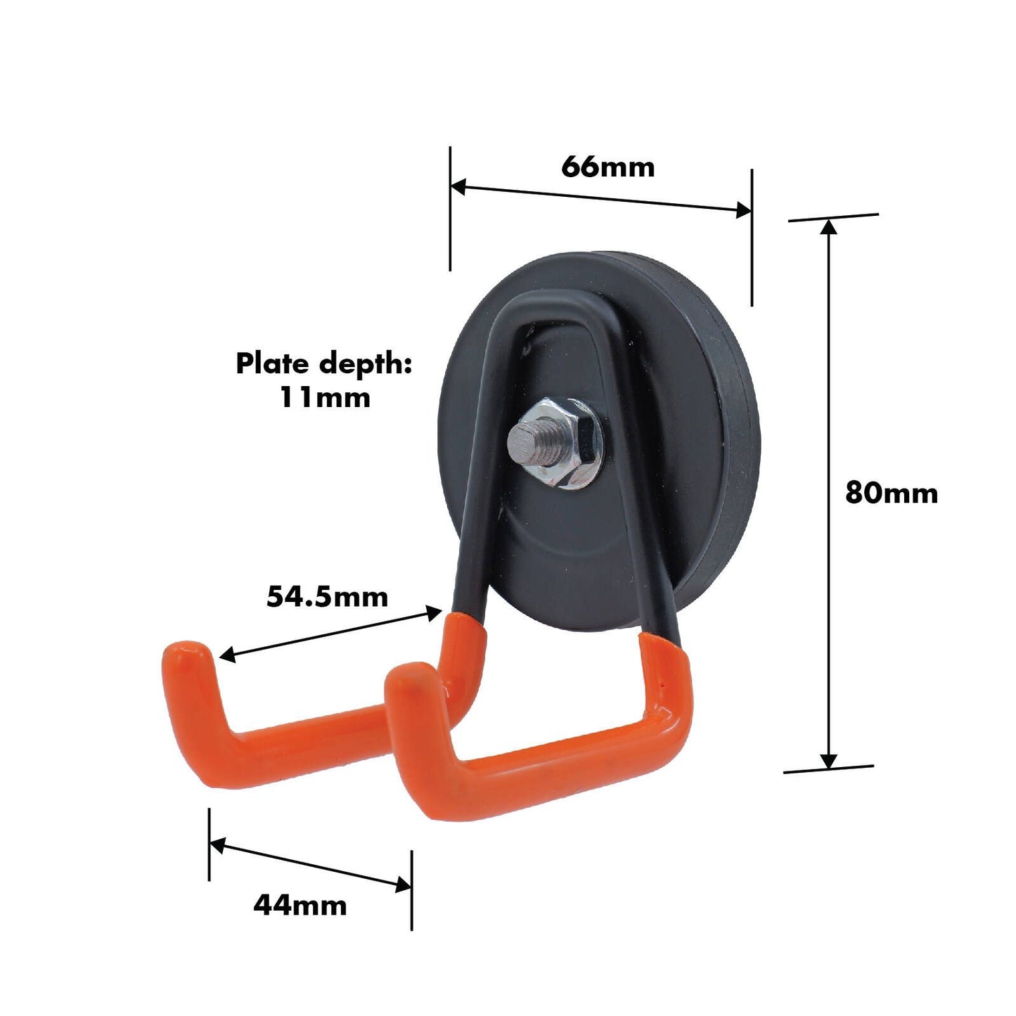 Everhang Magnetic Utility Hook Kit - 4 Pack - 10kg