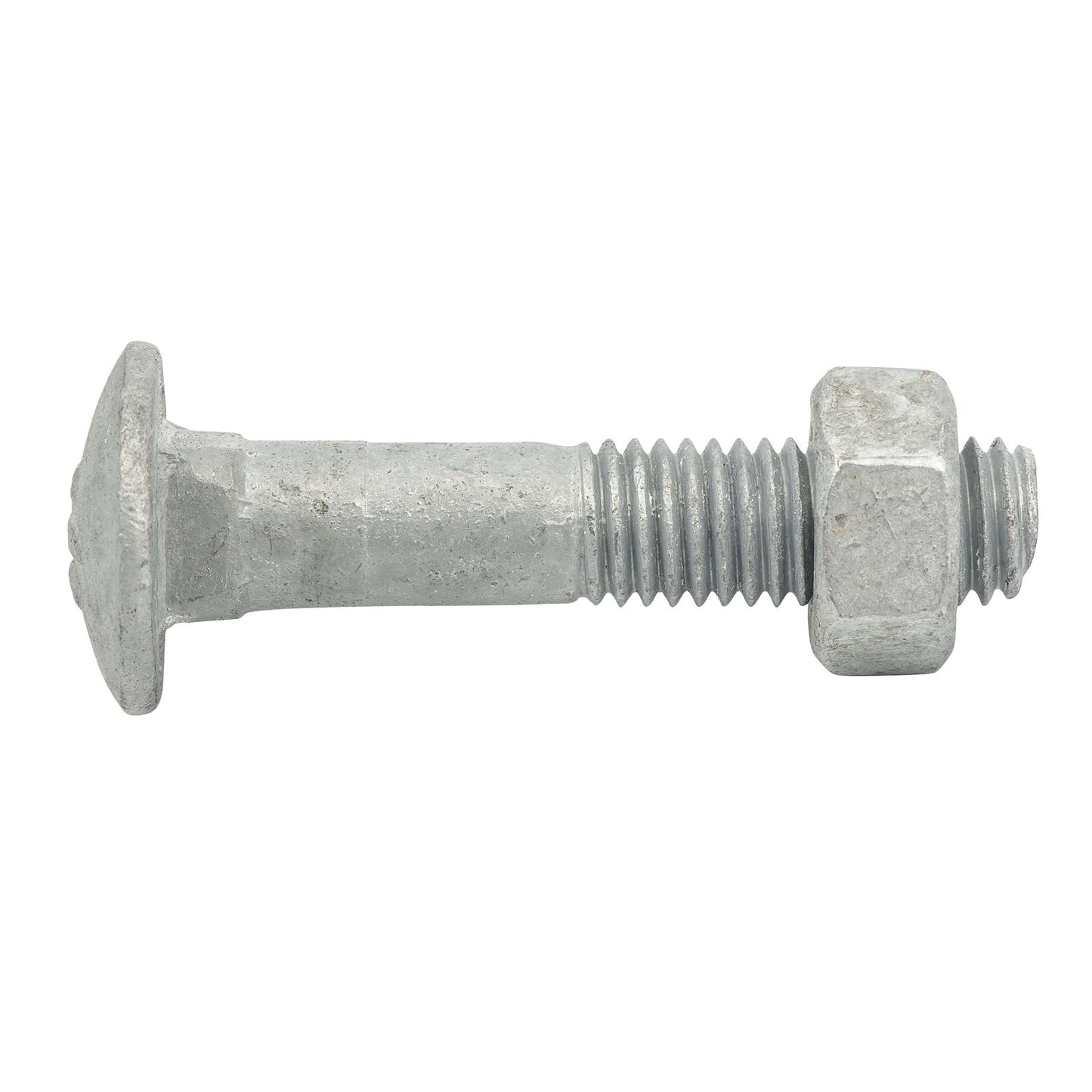 Zenith Cup Head Bolt & Nut - M10 x 50mm - Hot Dipped Galvanised