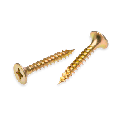 Buildex Plasterboard Screws - 6g x 25mm - Gold - 100 Pack
