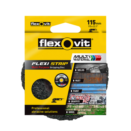 Flexovit 115mm Flexi Strip Stripping Disc