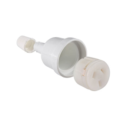 HPM 15A Extension Socket Plug - White - PVC - Safe & Durable