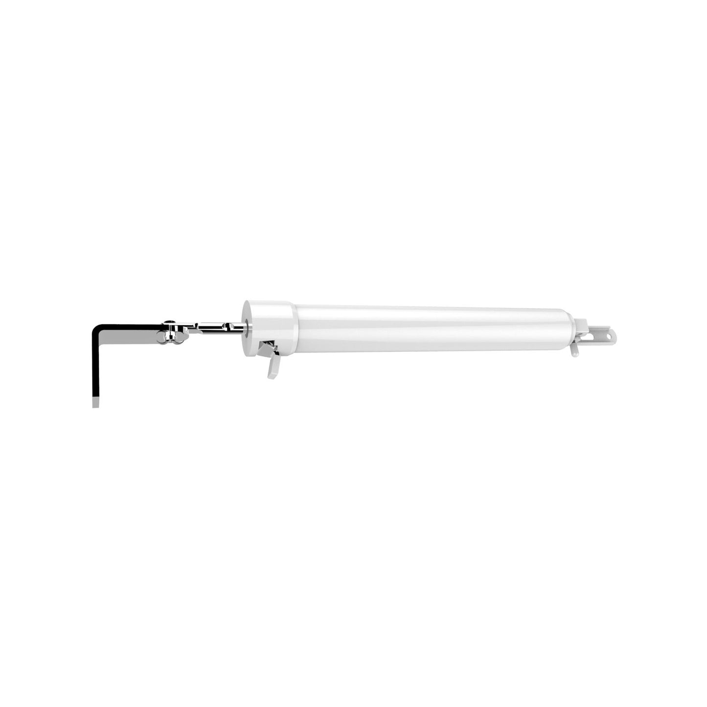 Rolltrak White Pneumatic Door Closer - 32mm