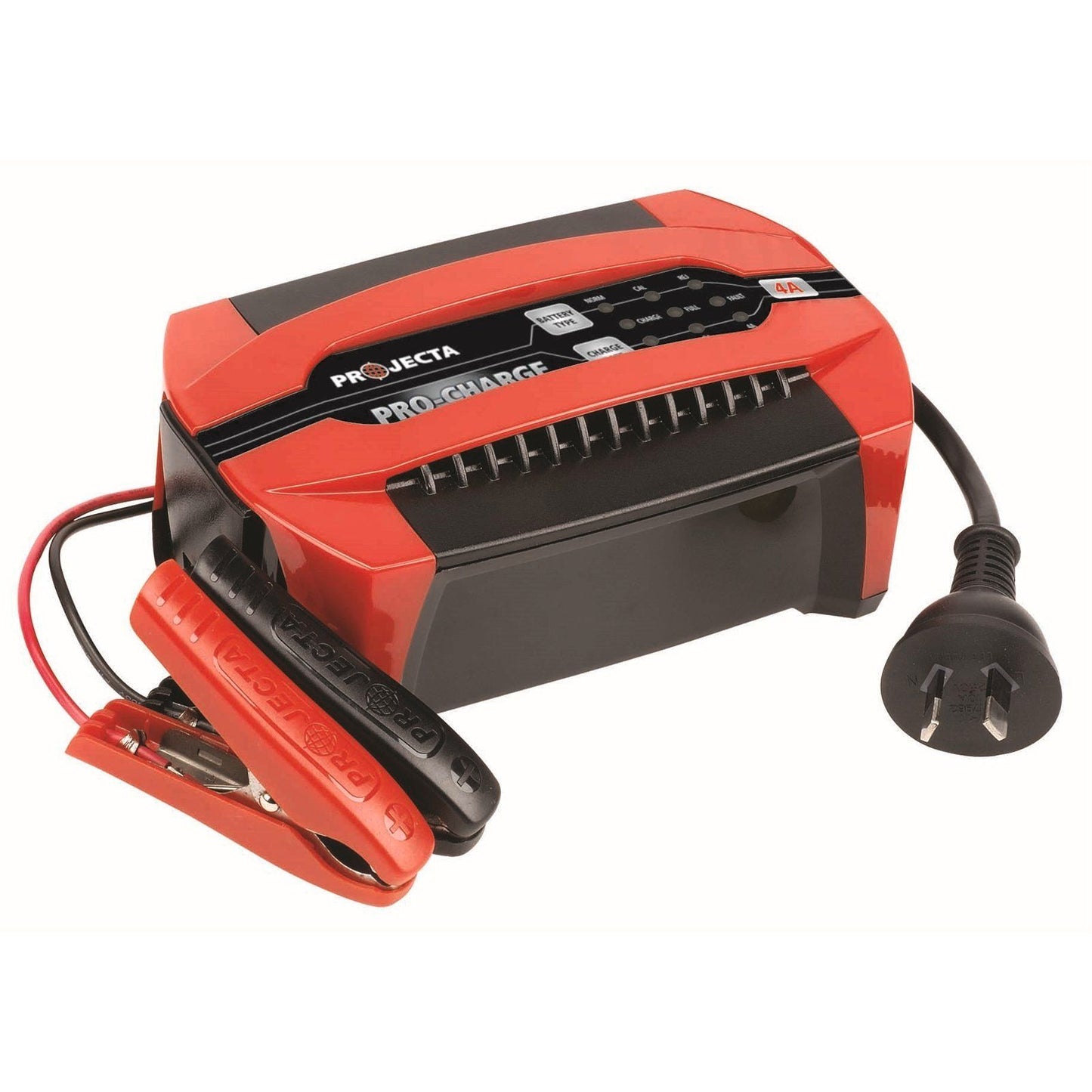 Projecta Automatic Battery Charger - 12V - 4A - 6 Stage - 280 x 190 x 80mm