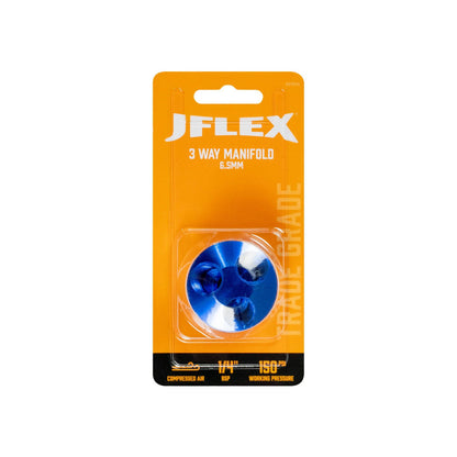 Jflex BSP Female Way Manifold - 1/4" - 3