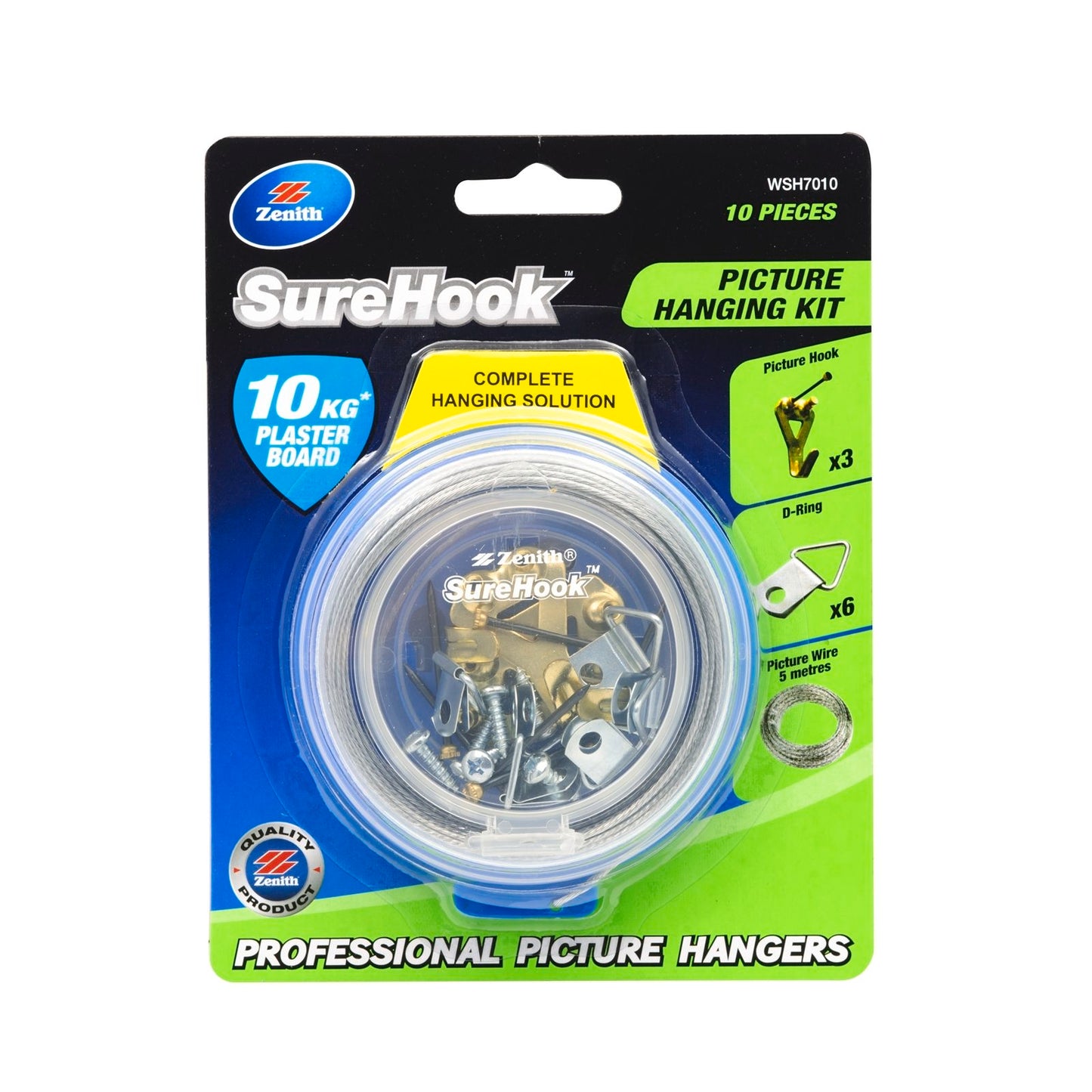 Zenith Picture Hanging Kit - 10kg