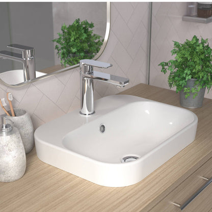 Caroma Chrome Luna Basin Mixer - 40 x 167 x 125mm